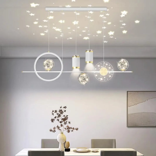 Luxury Adjustable Multi-Light Island Pendant Light