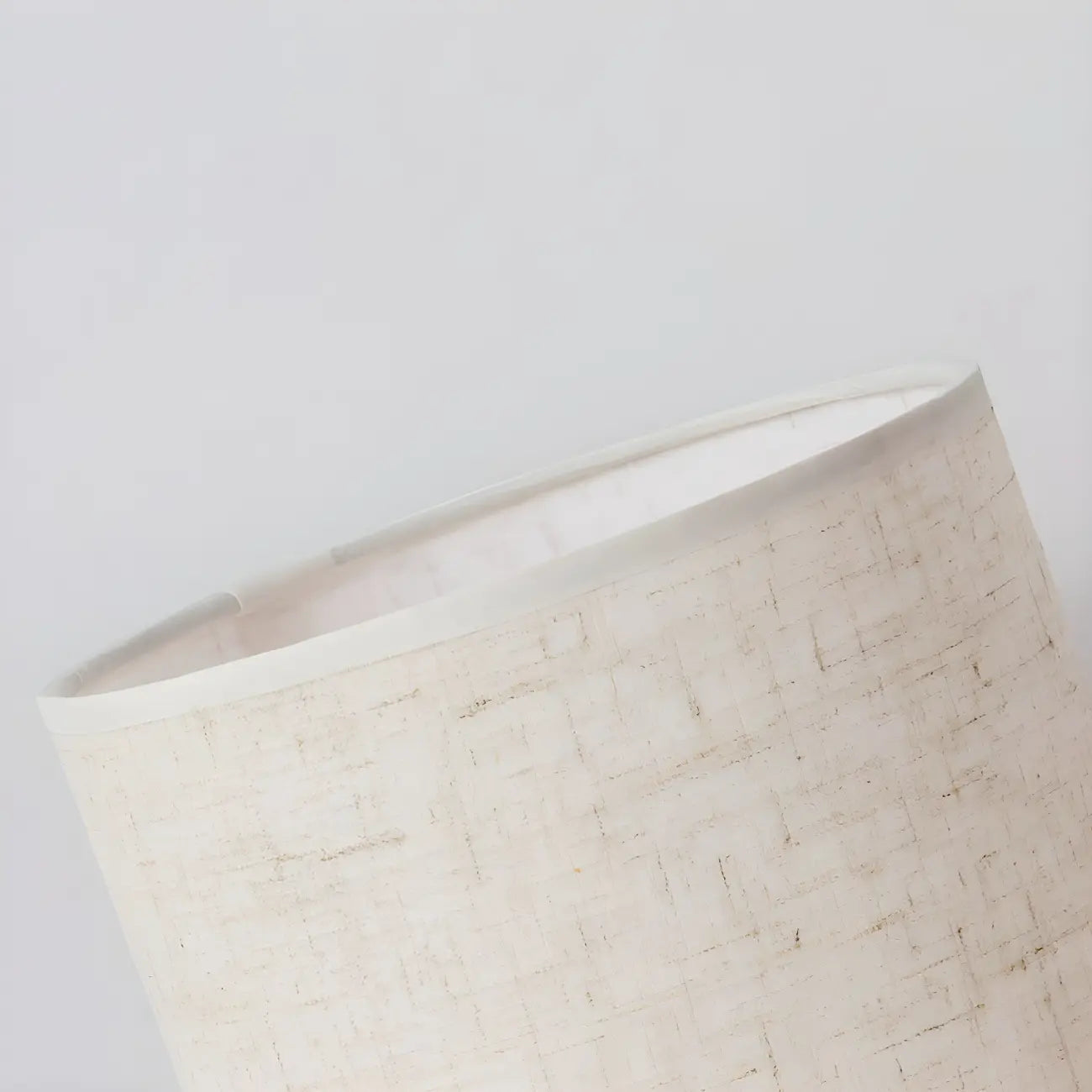 Rustic Round Wooden Table Lamp for Bedroom