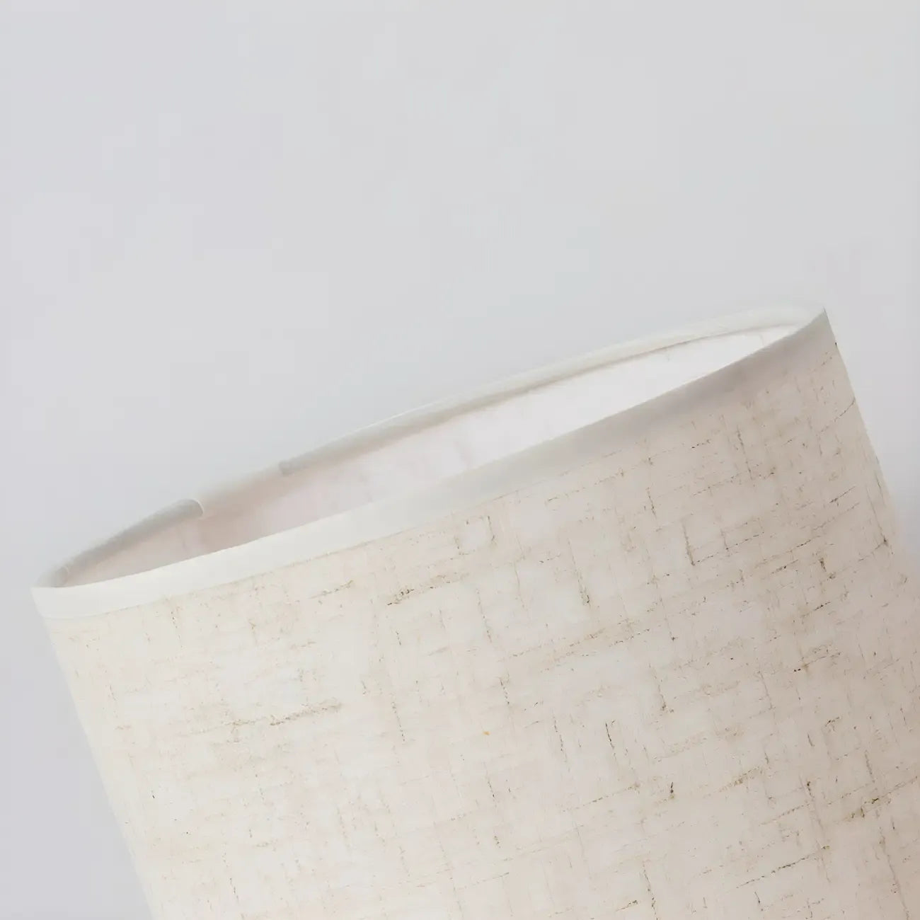 Rustic Round Wooden Table Lamp for Bedroom