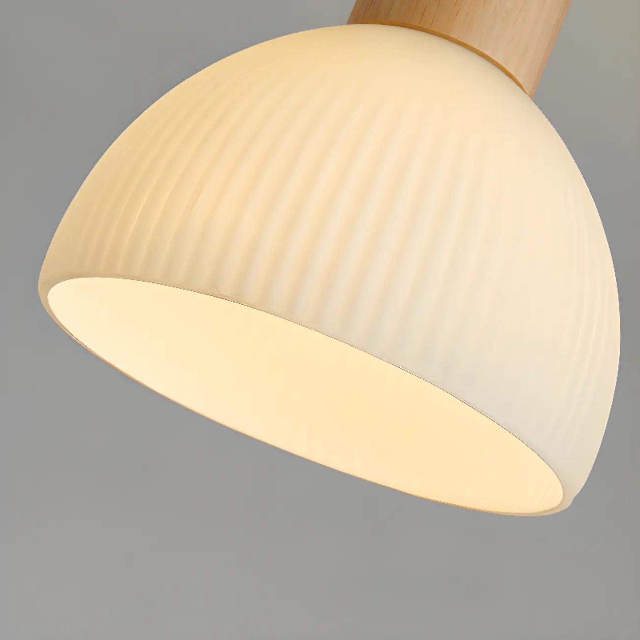Modern Bowl LED Semi Flush Ceiling Light for Living Space