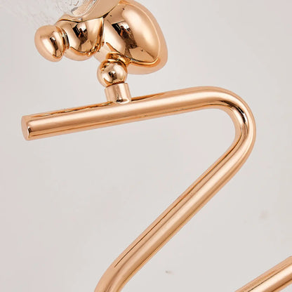 Glamorous Acrylic Butterfly Shape Gold Table Lamp