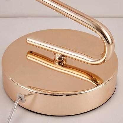 Glamorous Acrylic Butterfly Shape Gold Table Lamp