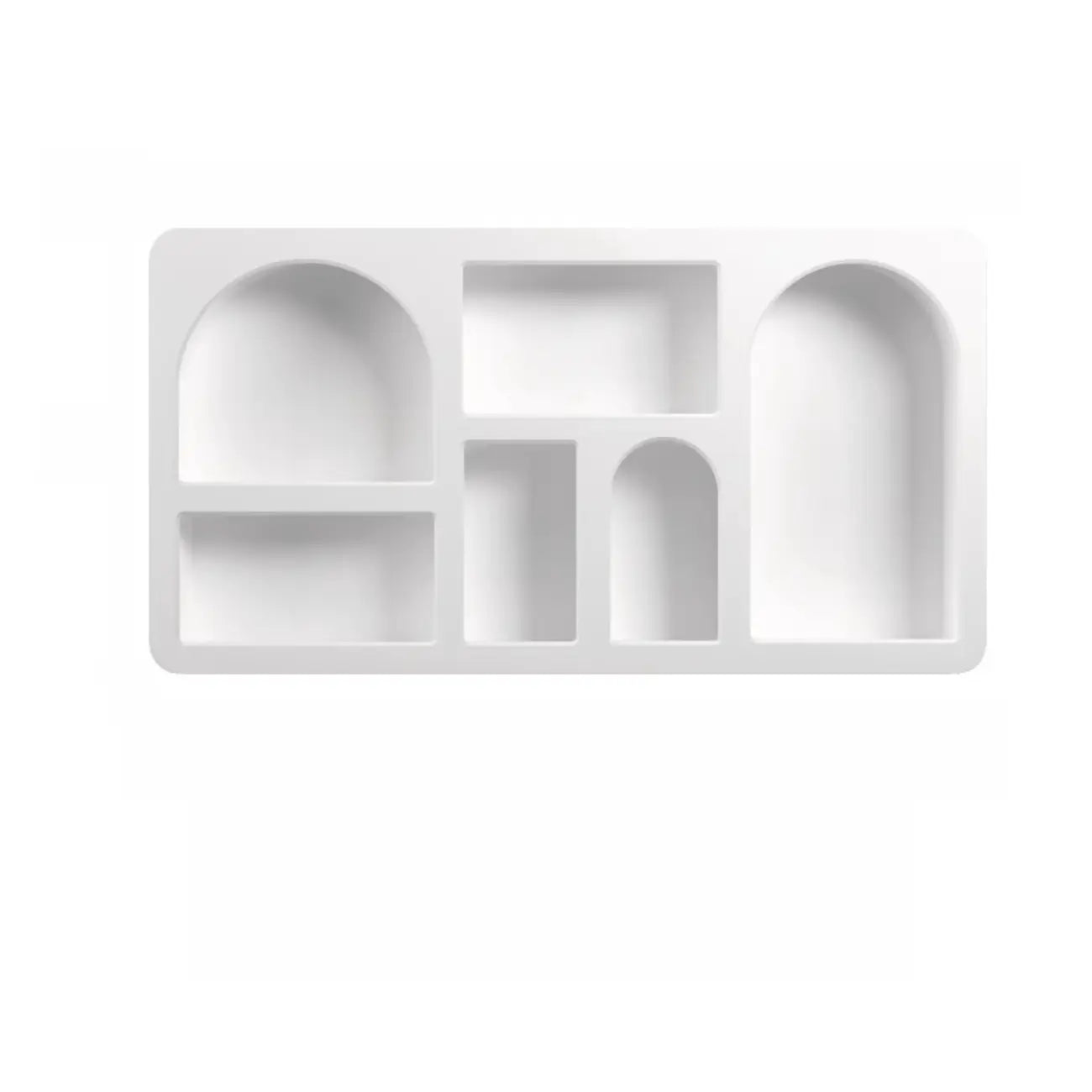 Modish Wooden Cabinets for Living Room with Exterior Shelf