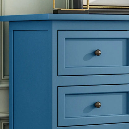 Rustic Wooden White Storage Cabinet for Bedroom or Office