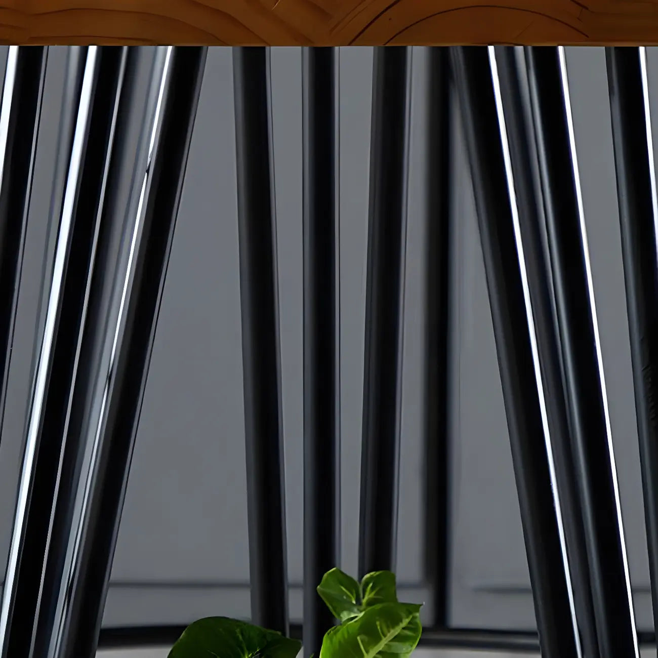 Elegant Solid Wood Bar Set with Stylish Stools for Home