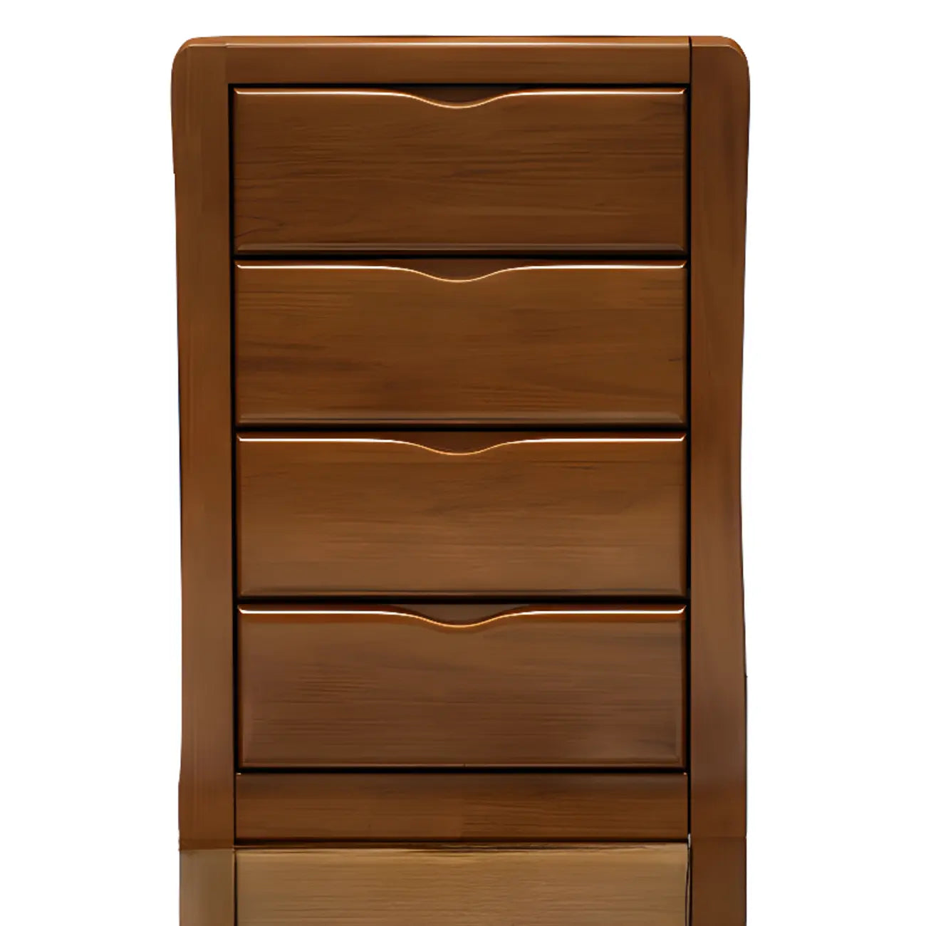 Classic Rubberwood Double Dresser with 9-Drawers
