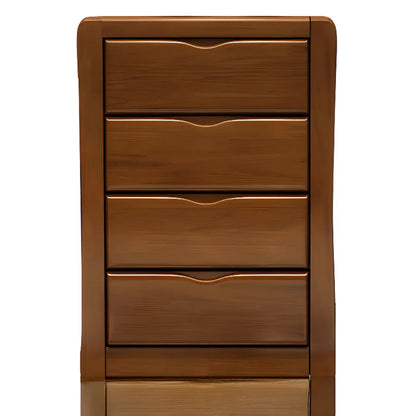 Classic Rubberwood Double Dresser with 9-Drawers