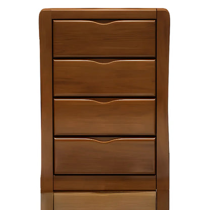 Classic Rubberwood Double Dresser with 9-Drawers