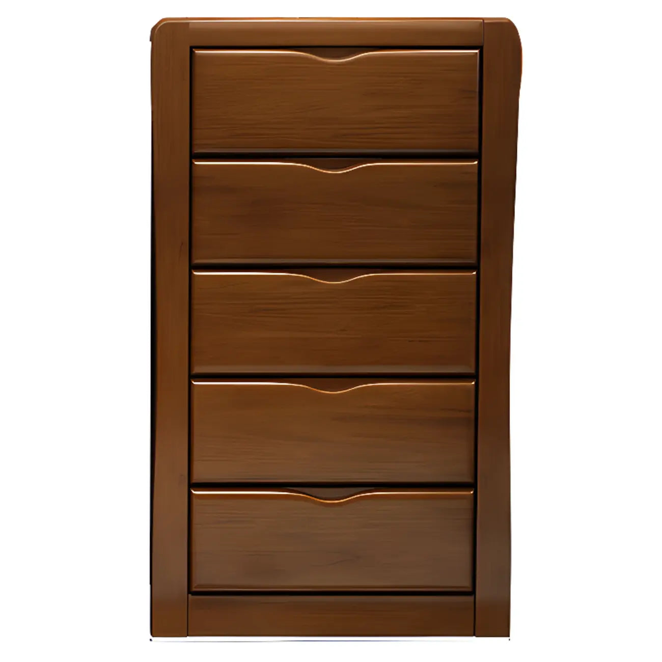 Classic Rubberwood Double Dresser with 9-Drawers