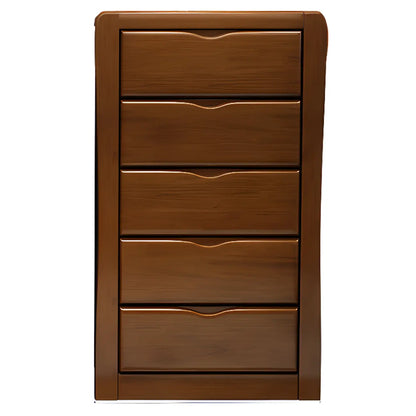 Classic Rubberwood Double Dresser with 9-Drawers