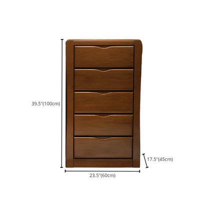 Classic Rubberwood Double Dresser with 9-Drawers