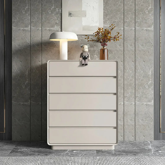 Simplistic Modern Solid Wood Double Dresser