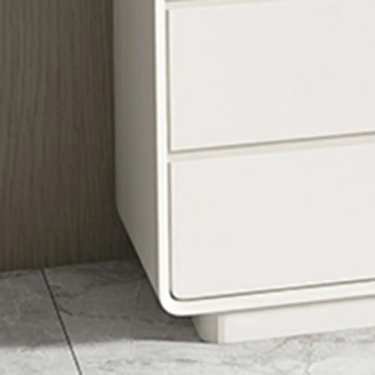 Simplistic Modern Solid Wood Double Dresser