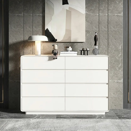 Simplistic Modern Solid Wood Double Dresser