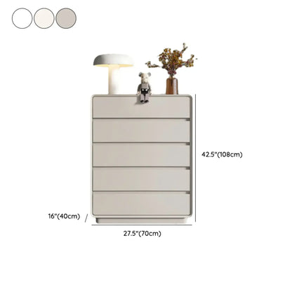 Simplistic Modern Solid Wood Double Dresser