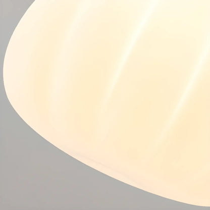 Pumpkin Acrylic Semi Flush Ceiling Light for Entryway