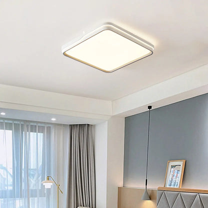 Dimmable LED Flush Ceiling Light for Living Room With Shade
