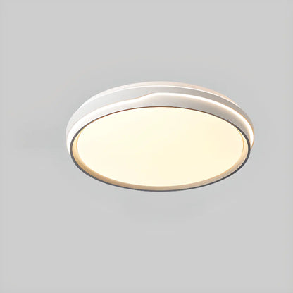 Dimmable LED Flush Ceiling Light for Living Room With Shade