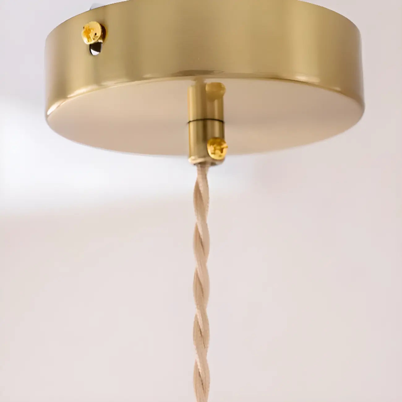 Vintage Pumpkin Shape Glass Pendant Light for Residential Use