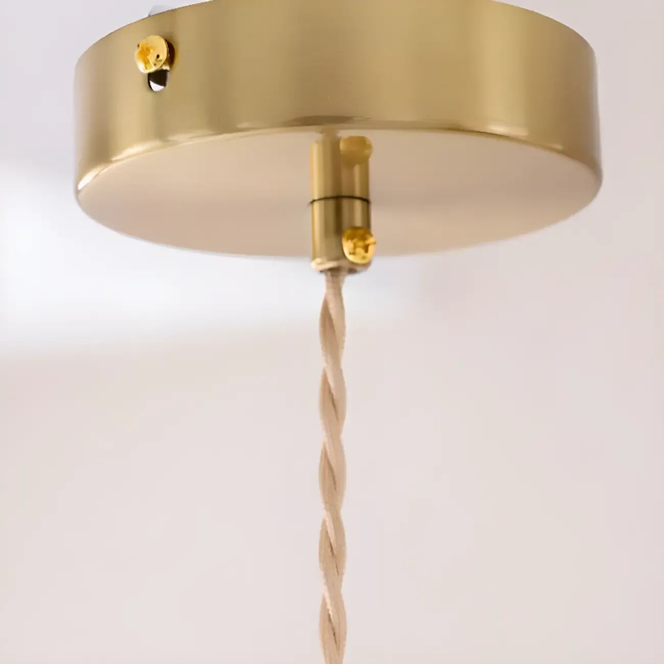 Vintage Pumpkin Shape Glass Pendant Light for Residential Use