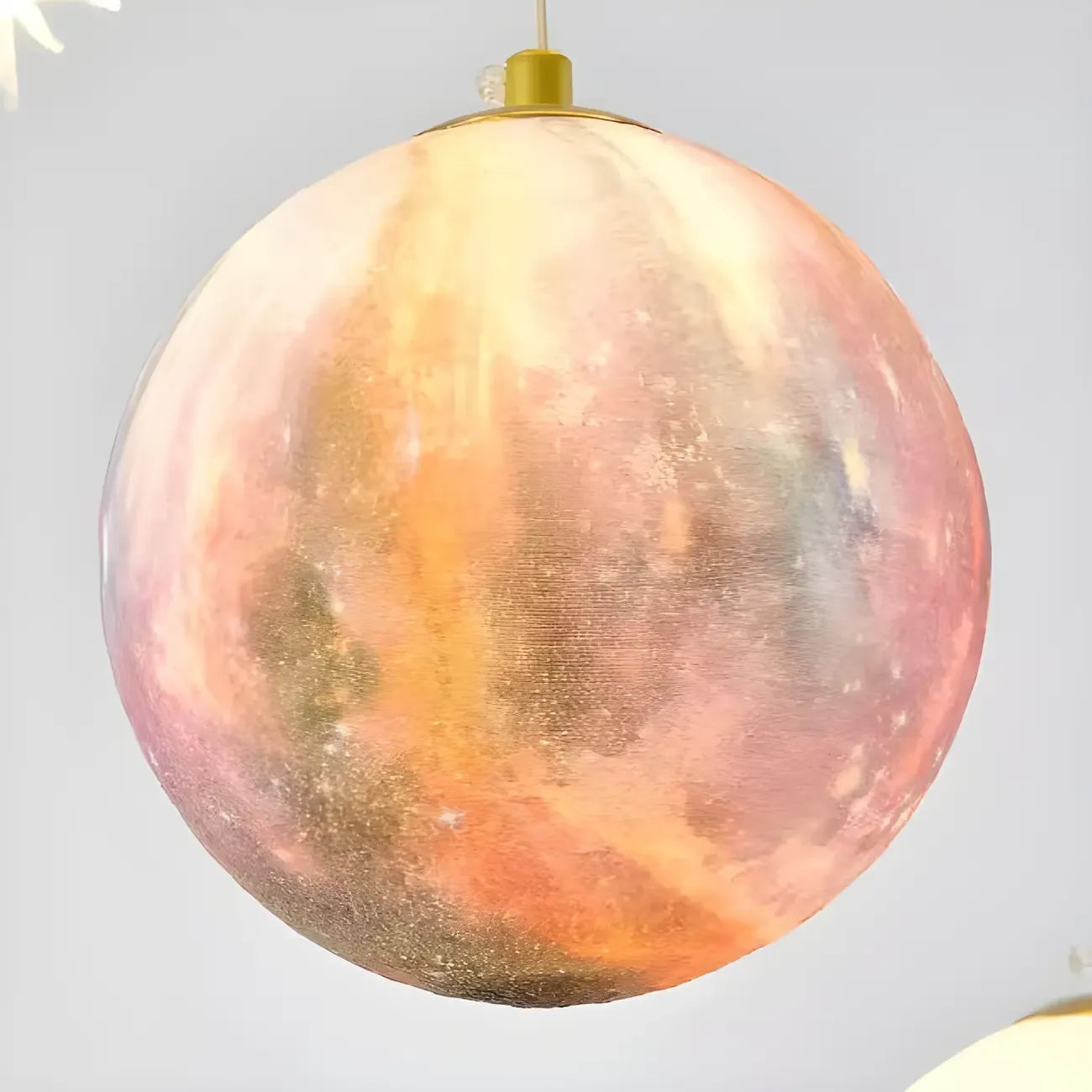 Glam LED Planet Pendant Light with 7-Lights for Kids' Room