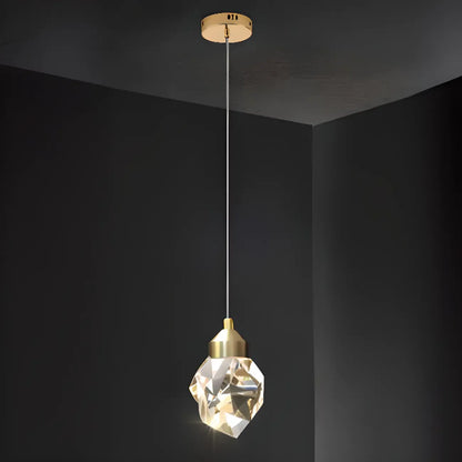 Modern Glass Crystal LED Pendant Light Chandelier for Home