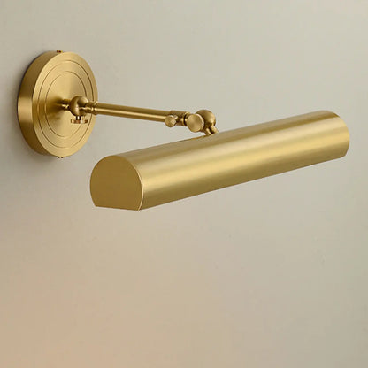 Modern Vintage Small Copper Gold Bath Vanity Light