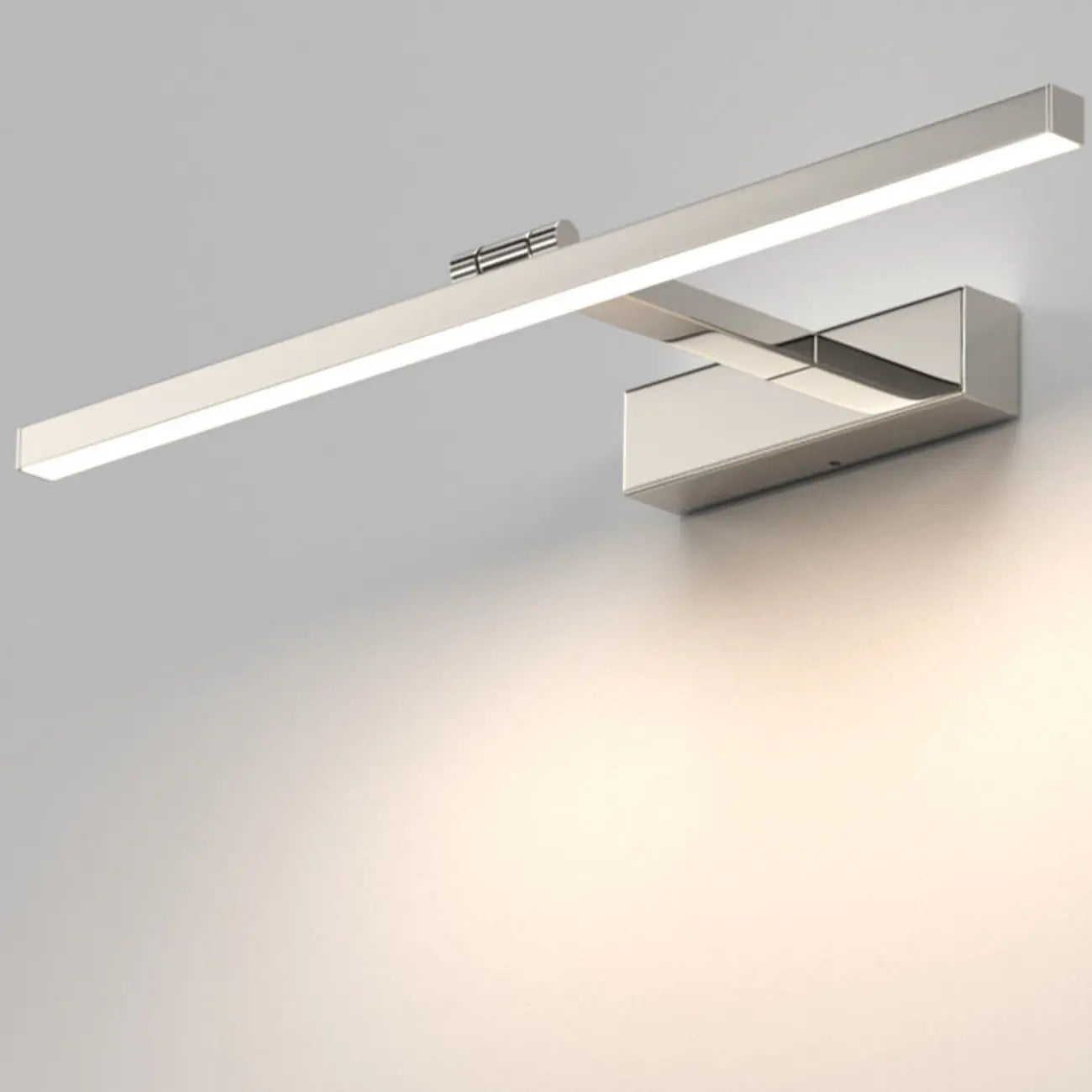 White Linear LED Wall-Mounted Vanity Light with Modern Style
