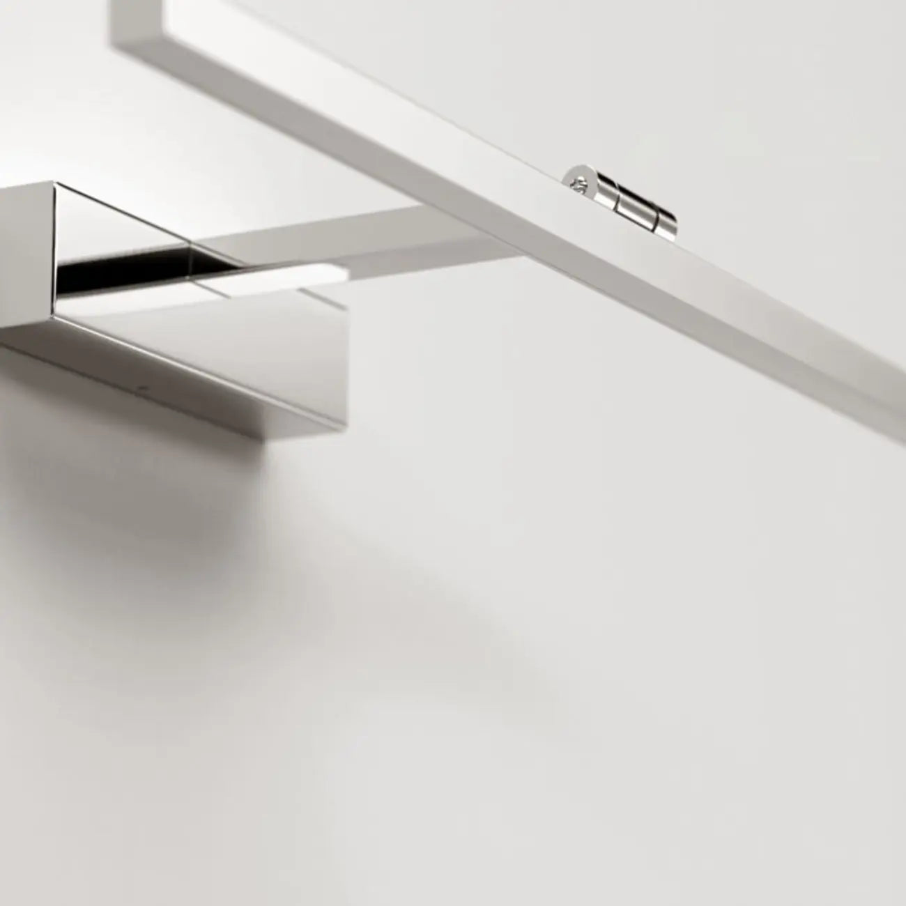 White Linear LED Wall-Mounted Vanity Light with Modern Style