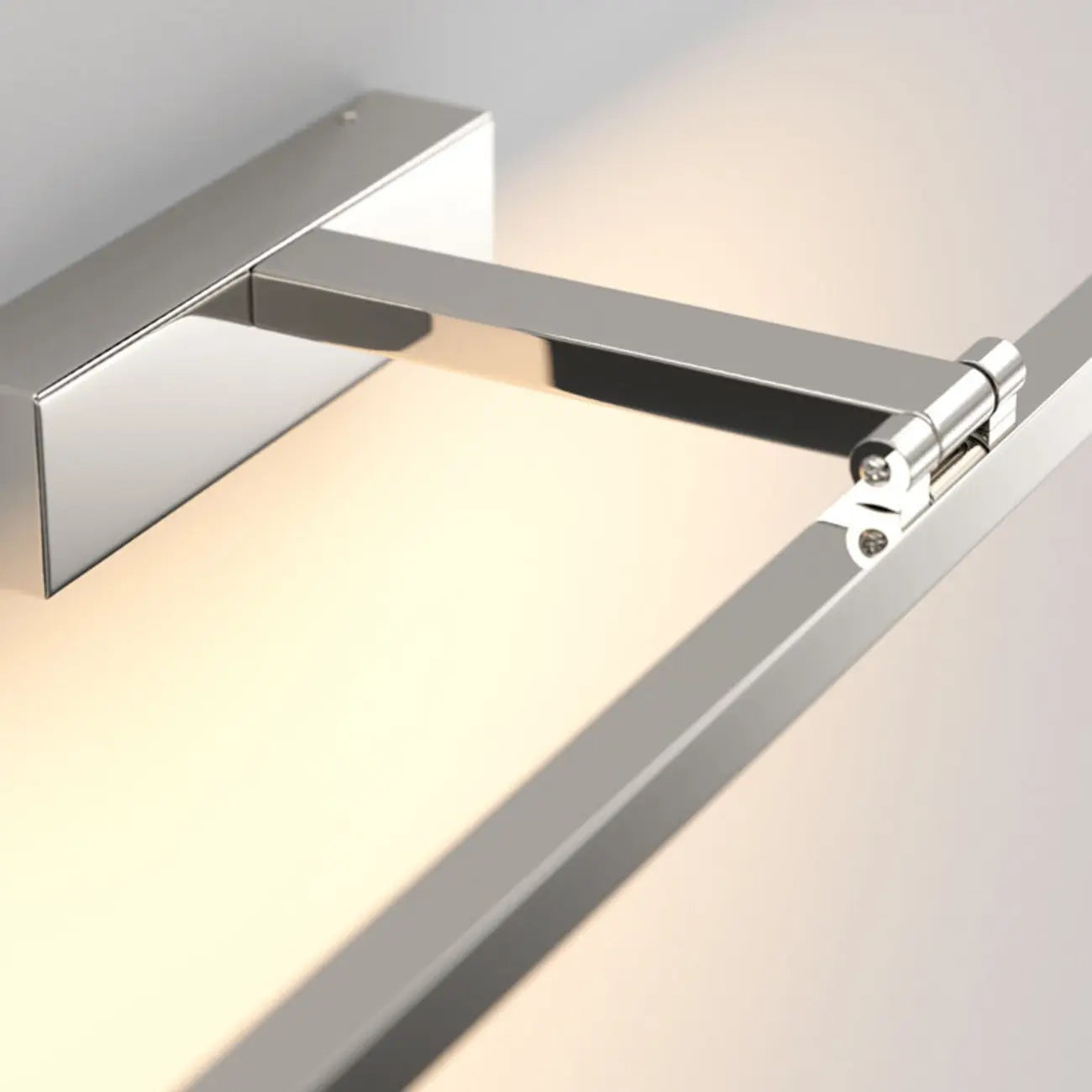 White Linear LED Wall-Mounted Vanity Light with Modern Style