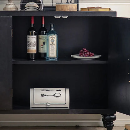 Modern Pine Sideboard with Storage for Living Room