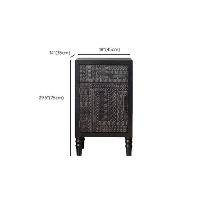 Modern Pine Sideboard with Storage for Living Room