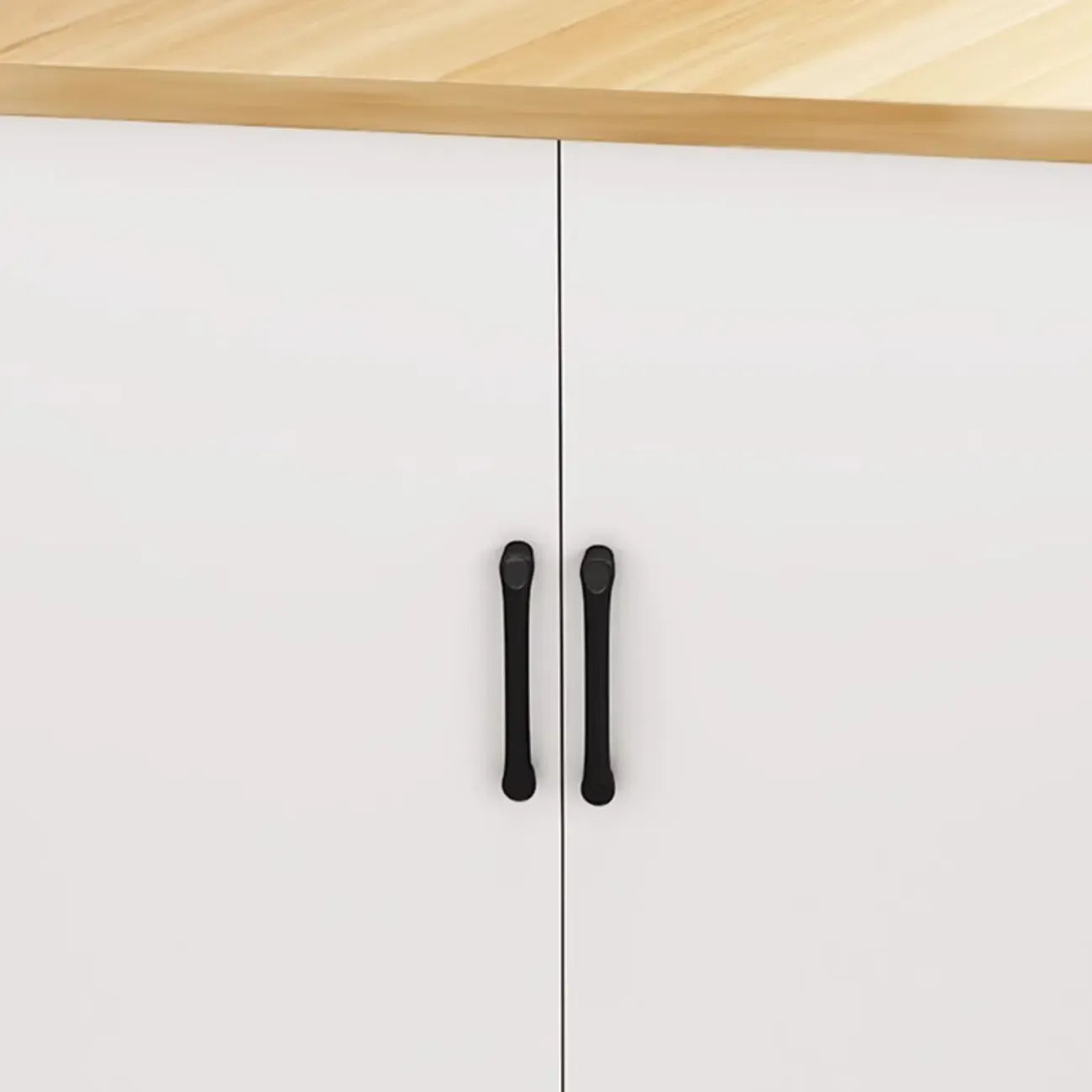 Modern Manufactured Wood Corner Utility Cabinet for Living Room