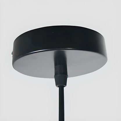 Nordic Smoky Glass Ball Pendant Light for Living Room