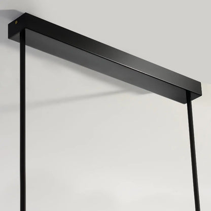 Gold Metal Island Lighting with Remote Control Stepless Dimming