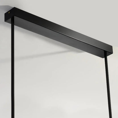 Gold Metal Island Lighting with Remote Control Stepless Dimming