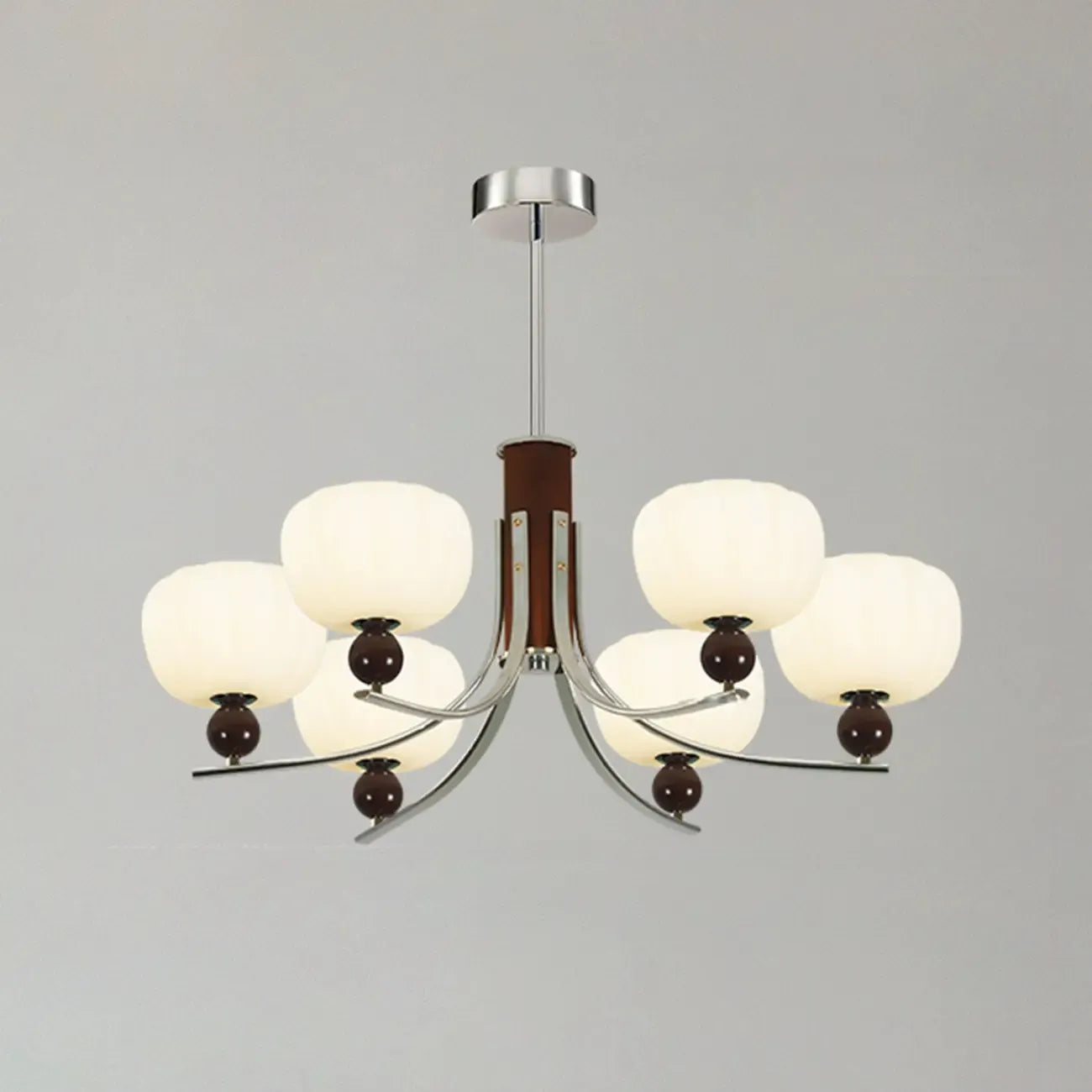 Modern Metal LED Chandelier for Living Room Decor