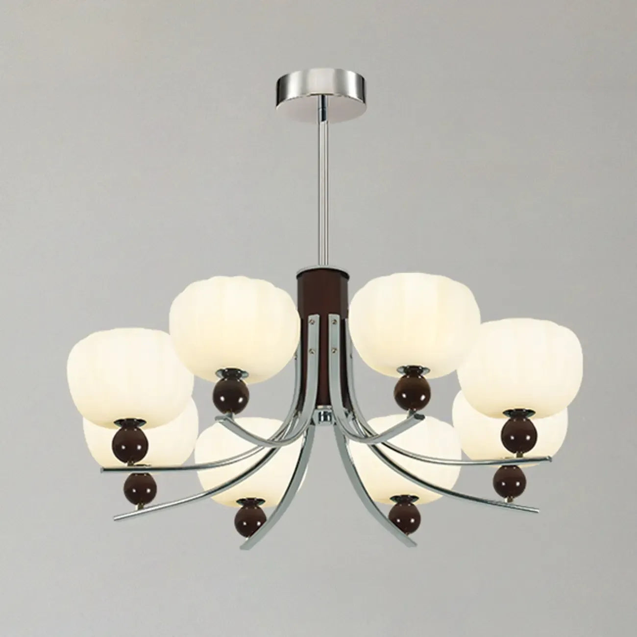 Modern Metal LED Chandelier for Living Room Decor