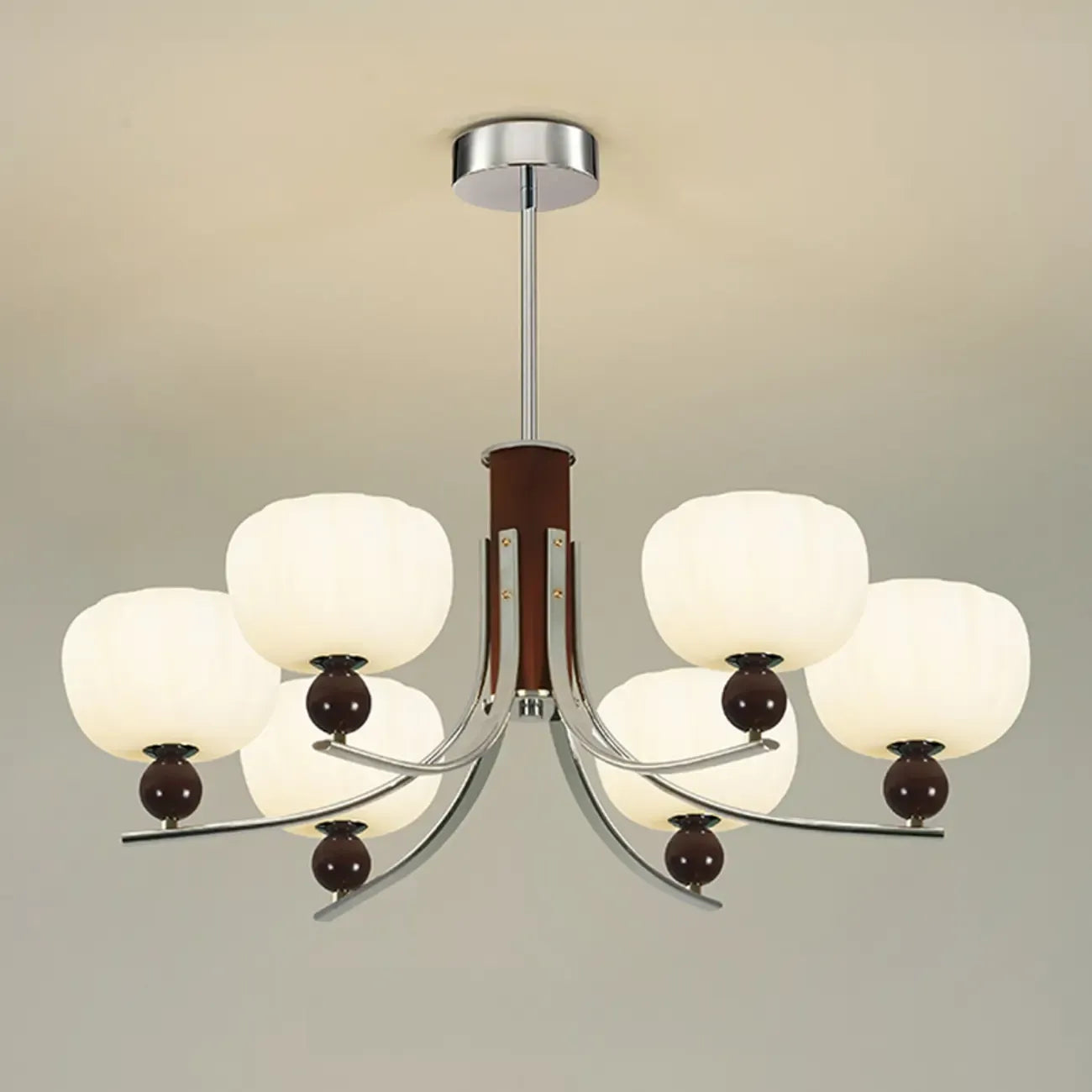 Modern Metal LED Chandelier for Living Room Decor