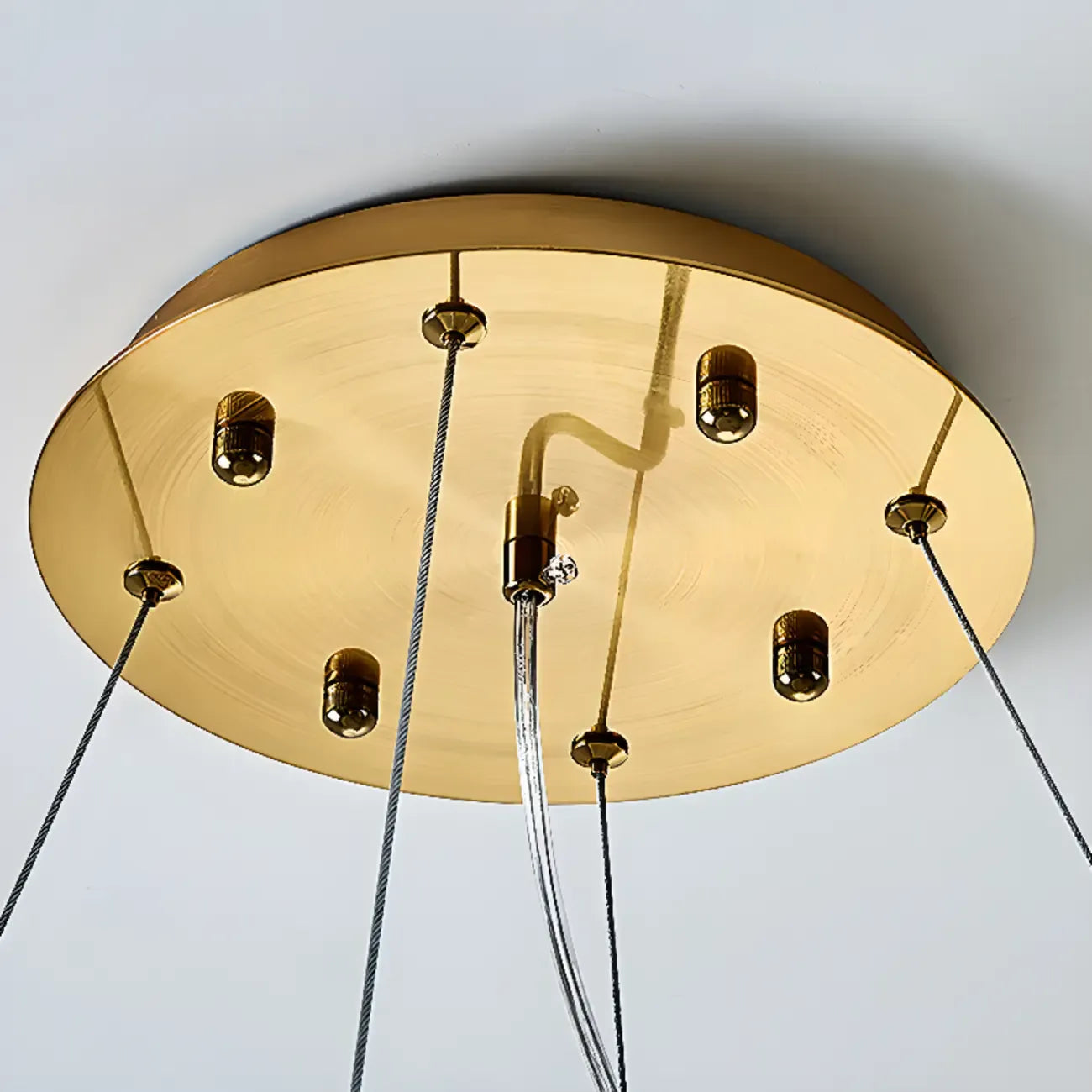 Modern Gold Crystal Garland Ambient Chandeliers