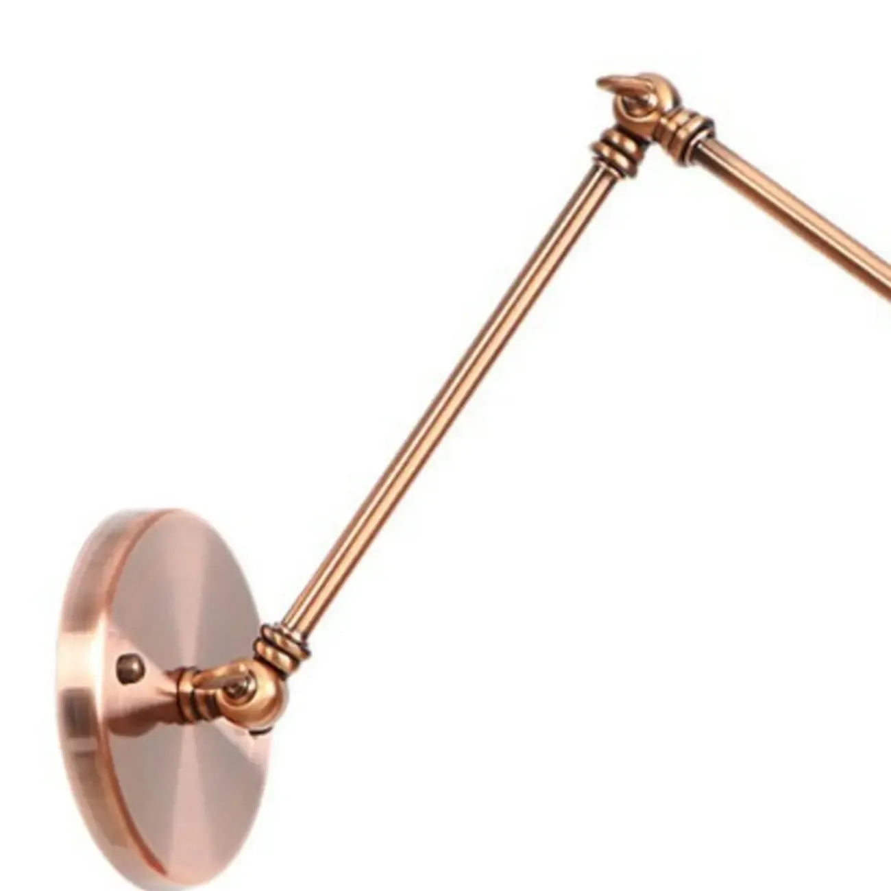 Vintage Adjustable Swing Arm Wall Light for Living Room