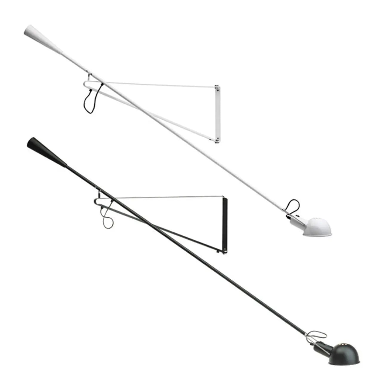 Industrial Swing Arm Wall Light for Bedroom Use