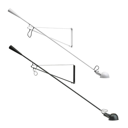 Industrial Swing Arm Wall Light for Bedroom Use