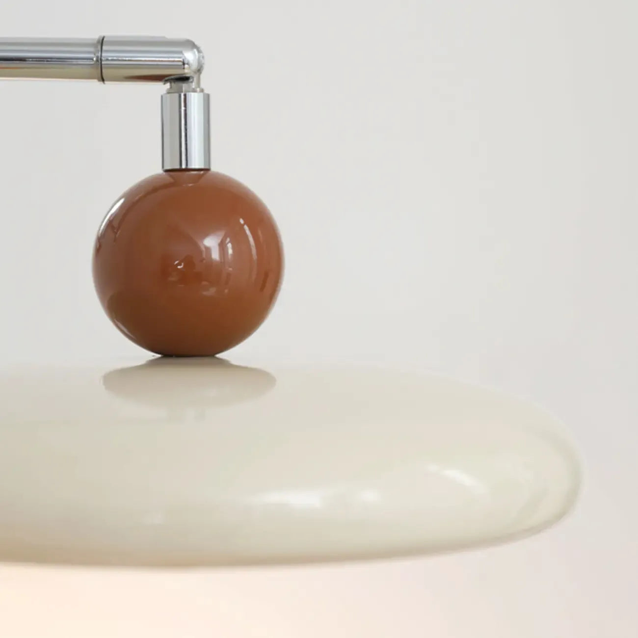 Indoor Swing Arm Wall Light with Metal Finish