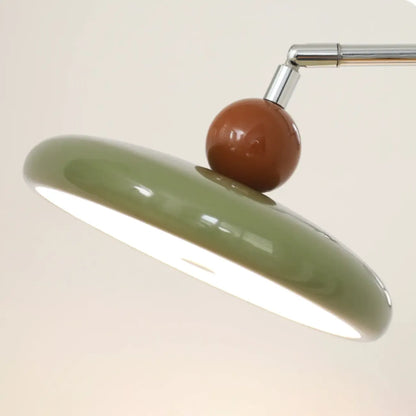 Indoor Swing Arm Wall Light with Metal Finish