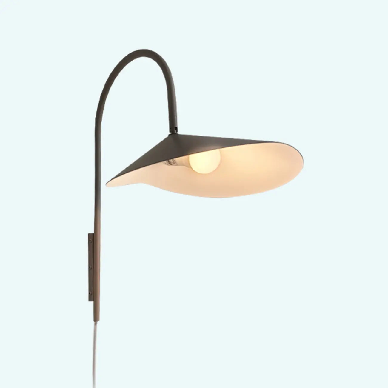 15 to 19 Inch Swing Arm Wall Light for Minimalist Bedroom