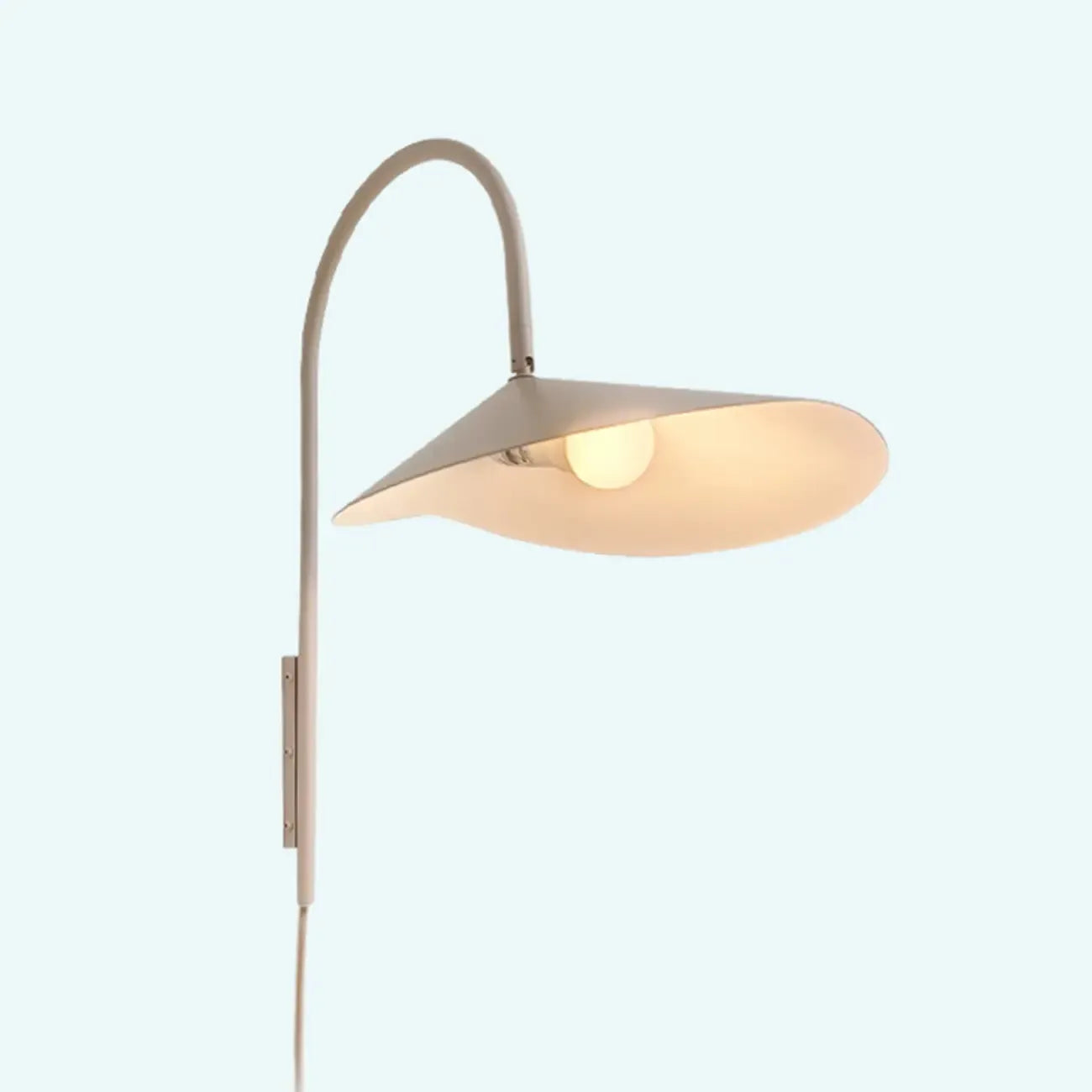 15 to 19 Inch Swing Arm Wall Light for Minimalist Bedroom