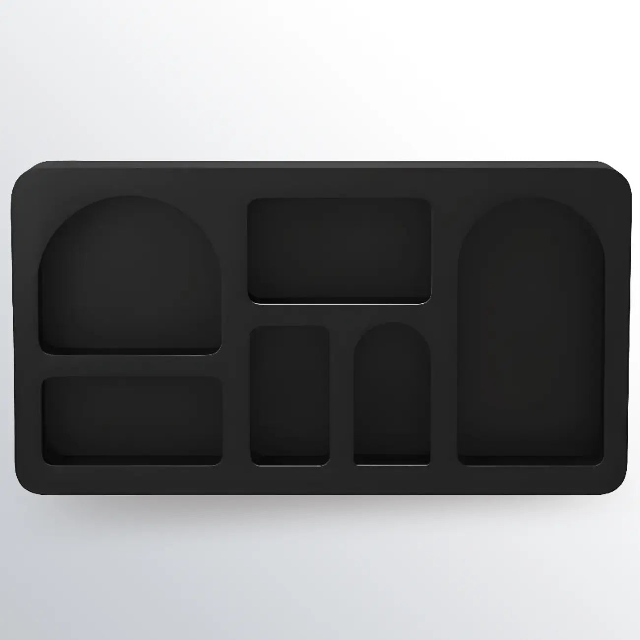 Modish Wooden Cabinets for Living Room with Exterior Shelf