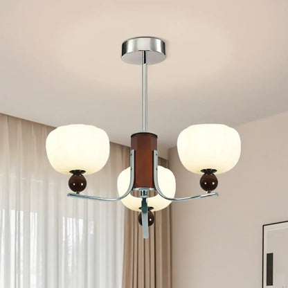 Modern Metal LED Chandelier for Living Room Decor