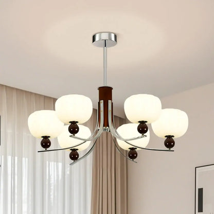 Modern Metal LED Chandelier for Living Room Decor